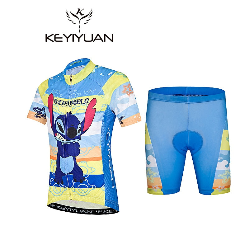 Children's Cycling Jersey Sets BIKE FIELD