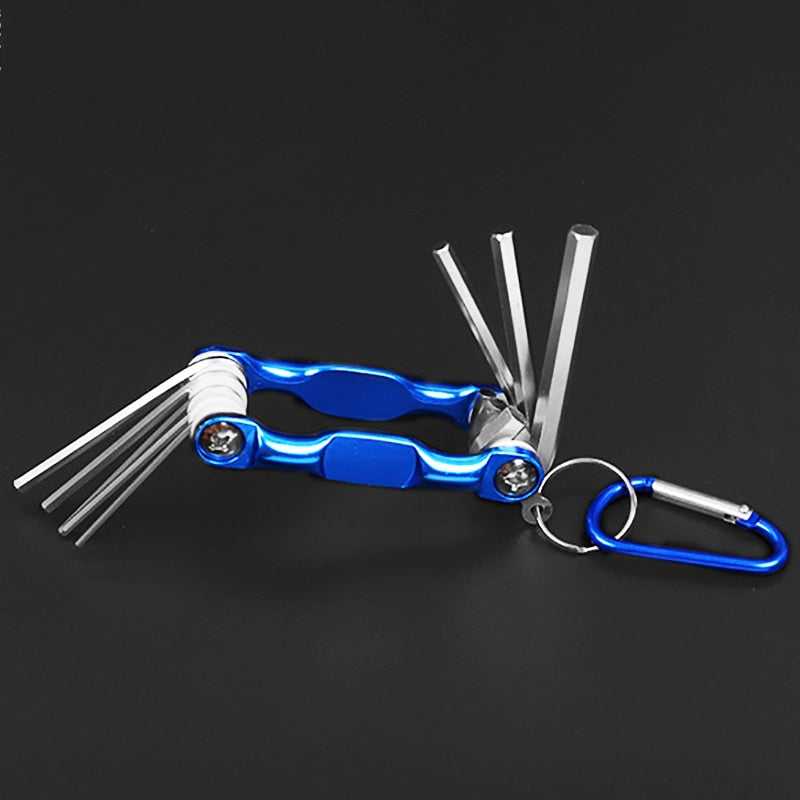 Folding Metal Hex Wrench Set BIKE FIELD