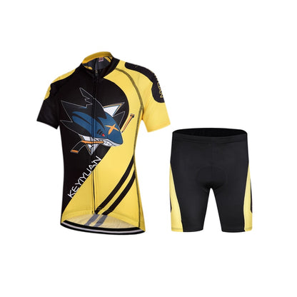 Summer Cycling Jersey Set for Young Adventurers BIKE FIELD