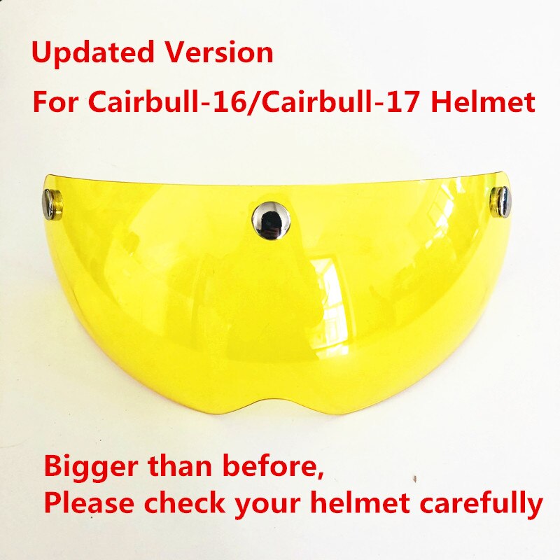 Cairbull Aero Helmet Lens for Road Cycling and TT Helmets BIKE FIELD