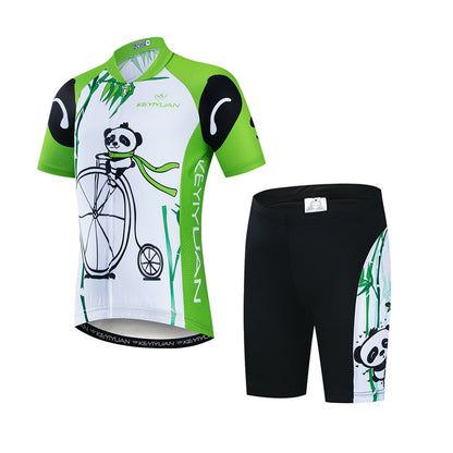 Summer Cycling Jersey Set for Young Adventurers BIKE FIELD