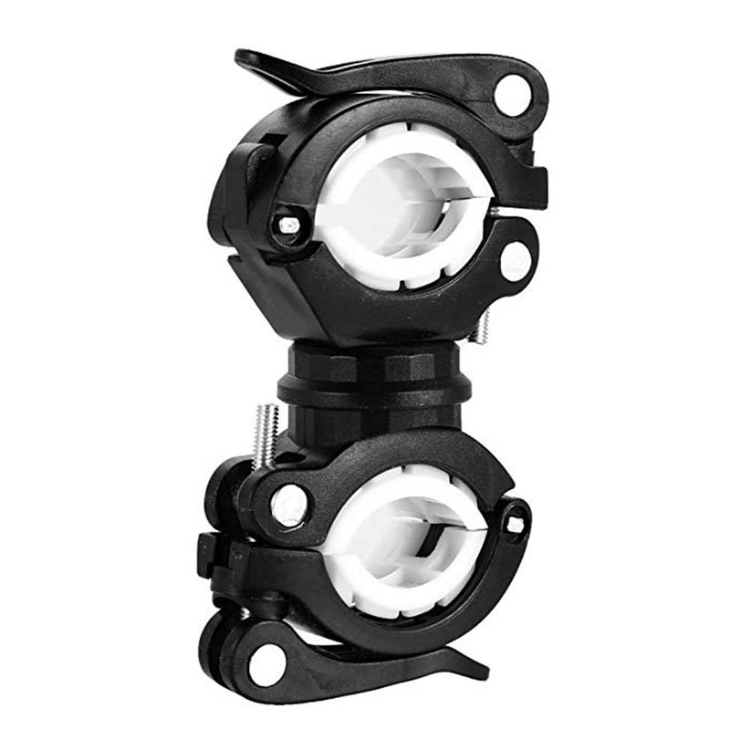 360° Rotation Flashlight Mount Holder for Bikes - Secure and Versatile BIKE FIELD