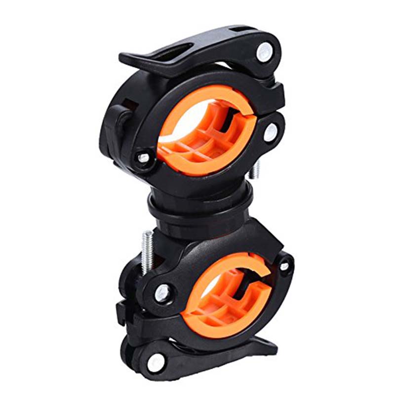 360° Rotation Flashlight Mount Holder for Bikes - Secure and Versatile BIKE FIELD