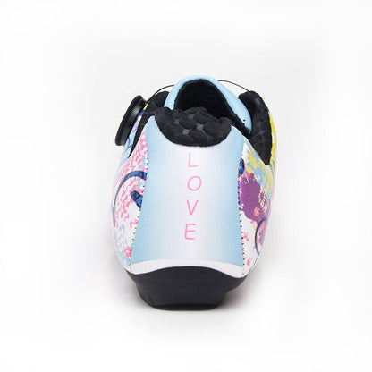 Colorful Graffiti Cycling Shoes for Men and Women BIKE FIELD