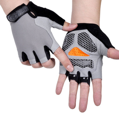 Breathable Half Finger Cycling Gloves for Men and Women - Anti-slip and Anti-sweat BIKE FIELD