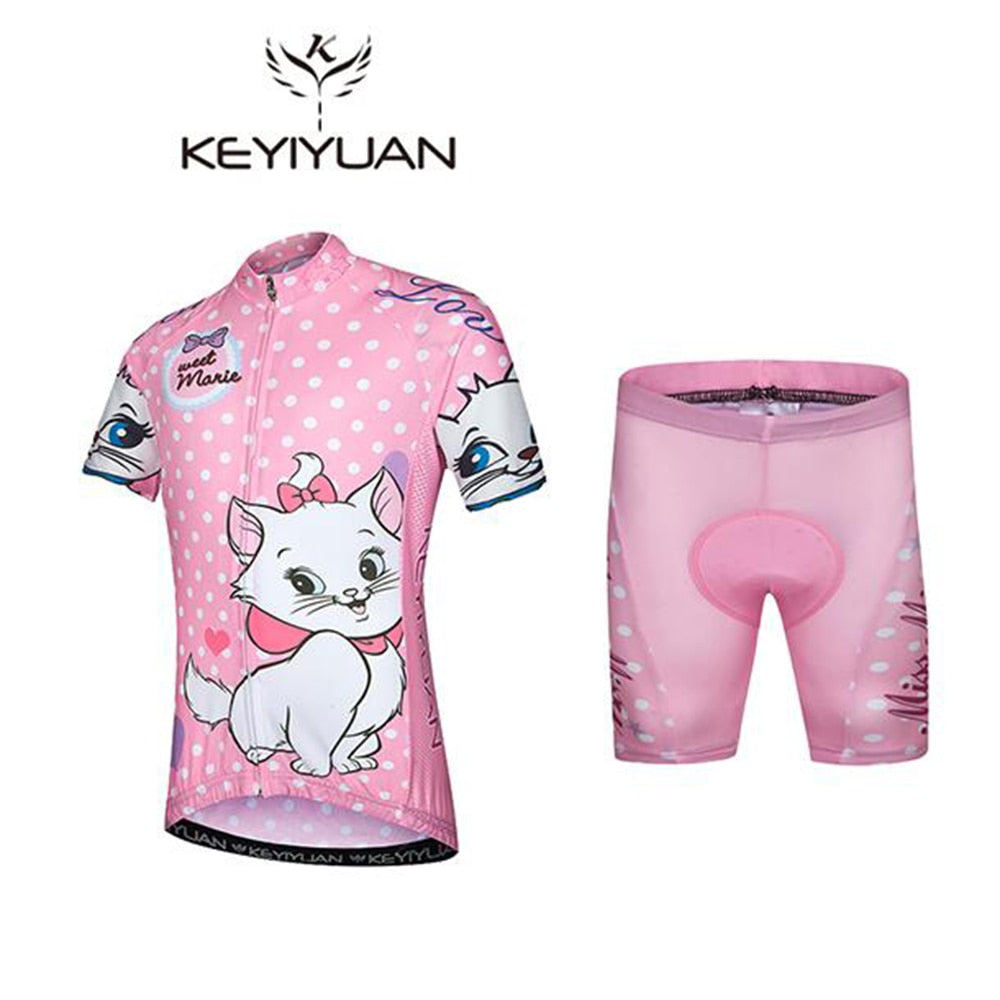 Summer Cycling Jersey Set for Young Adventurers BIKE FIELD