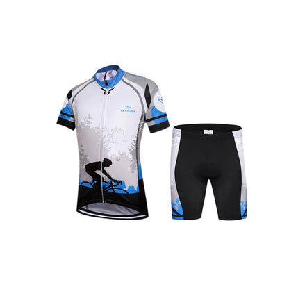 Summer Cycling Jersey Set for Young Adventurers BIKE FIELD