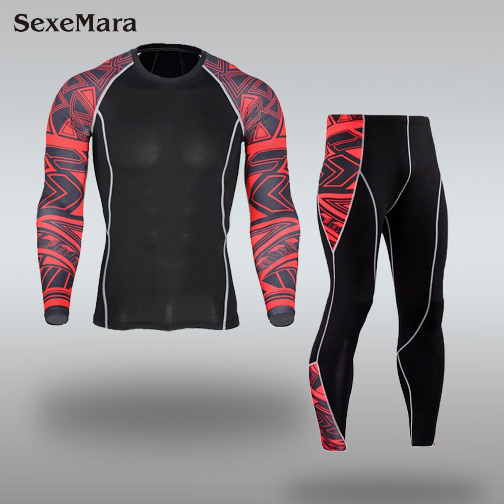 Men's Thermal Underwear Sets BIKE FIELD