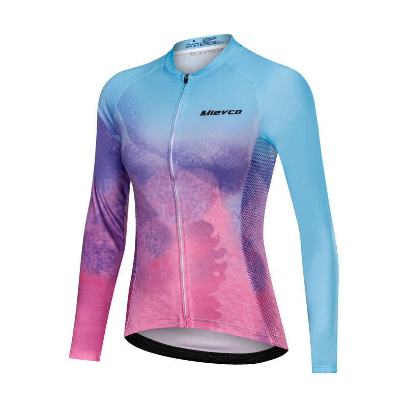 Pro Team Women's Long Sleeve Jersey Set BIKE FIELD