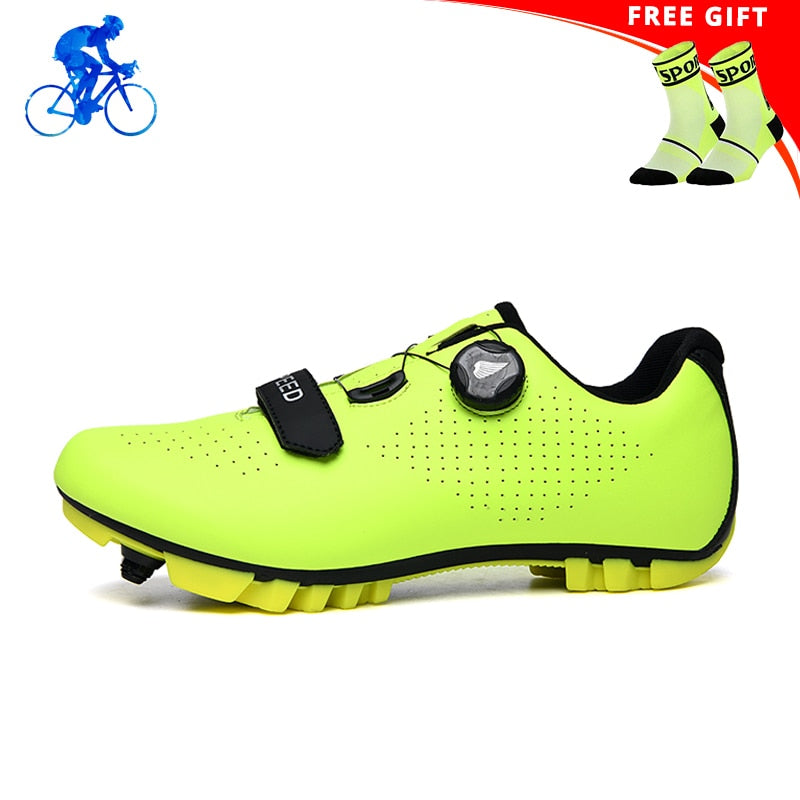 Self-Locking Mountain Bike Shoes: Men's & Women's Cycling Sneakers for Racing and Spinning BIKE FIELD