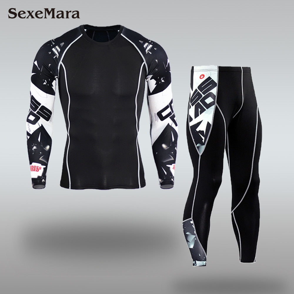 Men's Thermal Underwear Sets BIKE FIELD