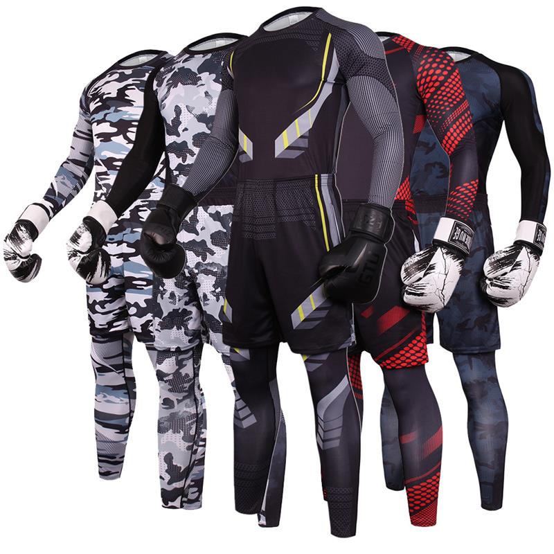 3 Pieces Men Compression Sets for cycling or Running Quick Dry BIKE FIELD