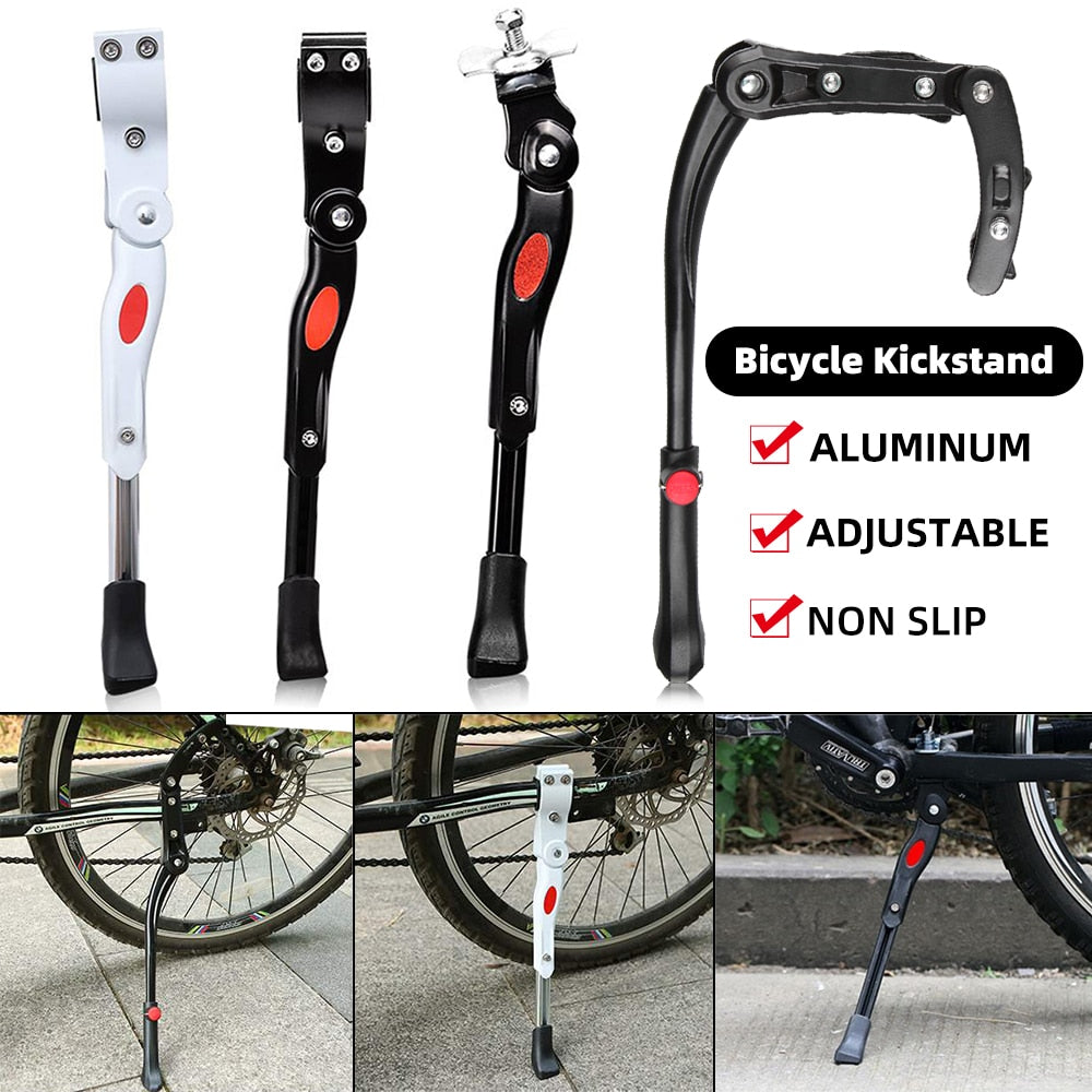 Stable Parking with Adjustable Bicycle Footrest Kickstand BIKE FIELD