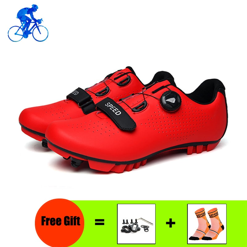 Self-Locking Mountain Bike Shoes: Men's & Women's Cycling Sneakers for Racing and Spinning BIKE FIELD