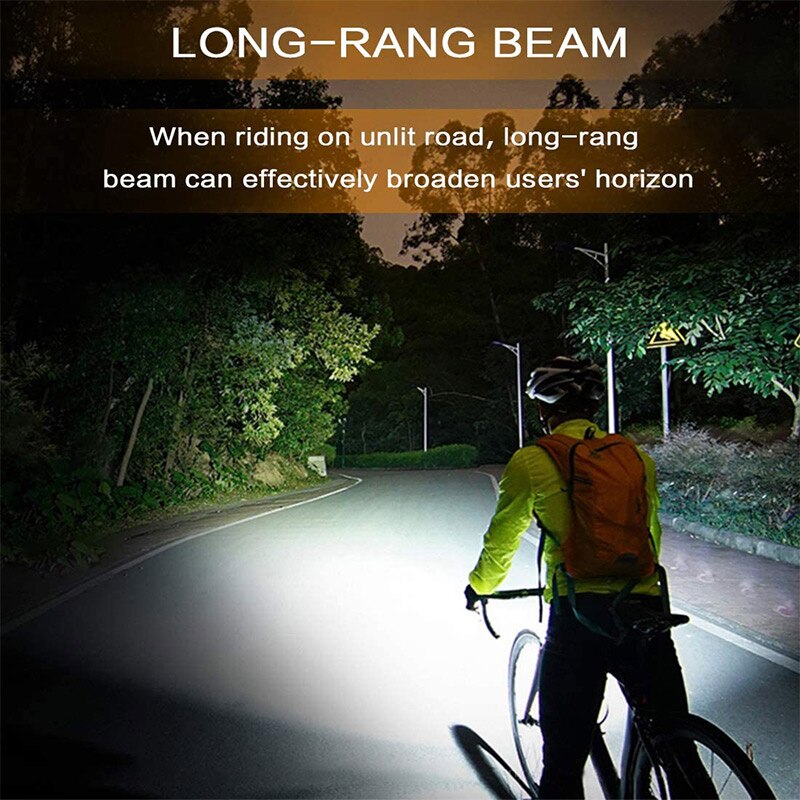 USB Charging Bike Light - Versatile LED Front Lampan BIKE FIELD