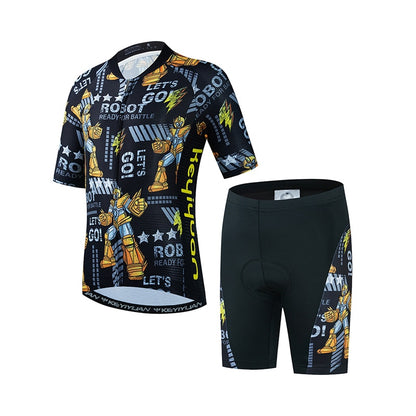 Summer Cycling Jersey Set for Kids BIKE FIELD