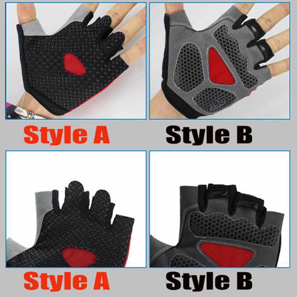 Breathable Half Finger Cycling Gloves for Men and Women - Anti-slip and Anti-sweat BIKE FIELD