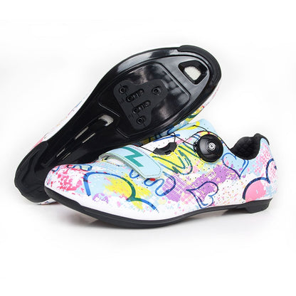 Colorful Graffiti Cycling Shoes for Men and Women BIKE FIELD