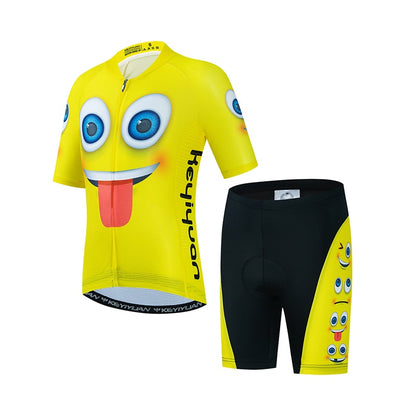 Summer Cycling Jersey Set for Kids BIKE FIELD