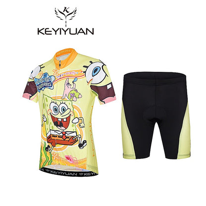 Summer Cycling Jersey Set for Young Adventurers BIKE FIELD