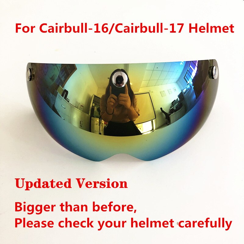 Cairbull Aero Helmet Lens for Road Cycling and TT Helmets BIKE FIELD