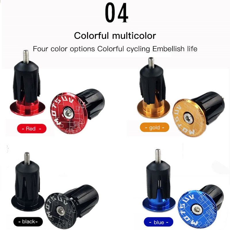 Aluminum Alloy Handlebar End Plugs for Road and Mountain Cycling BIKE FIELD
