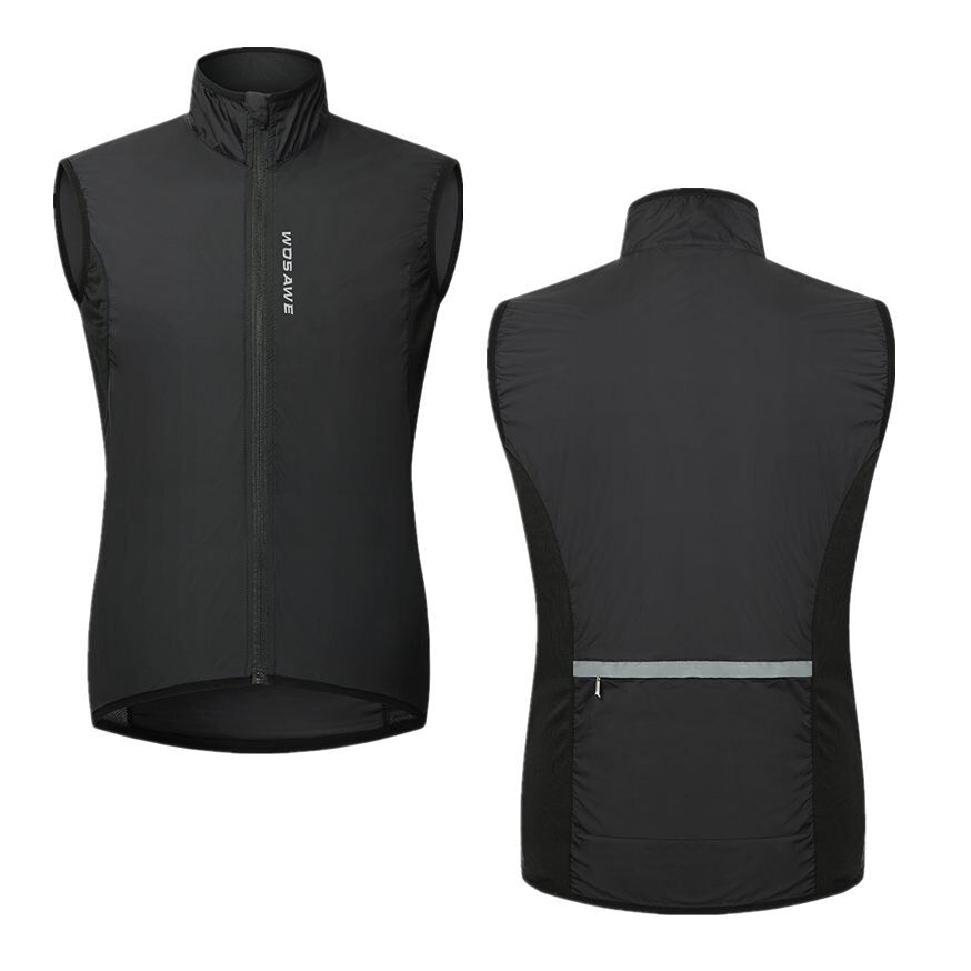 Reflective Cycling Vest: Sleeveless Sports Jersey BIKE FIELD