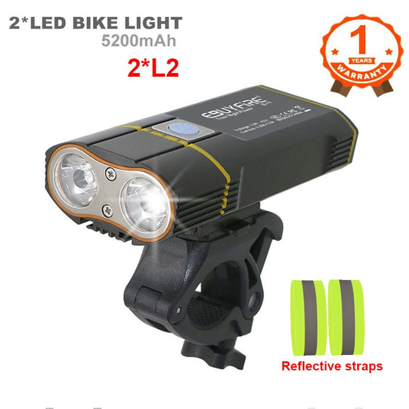 Durable Aluminum Alloy Bike Light with 360° Rotation - Waterproof & Efficient BIKE FIELD