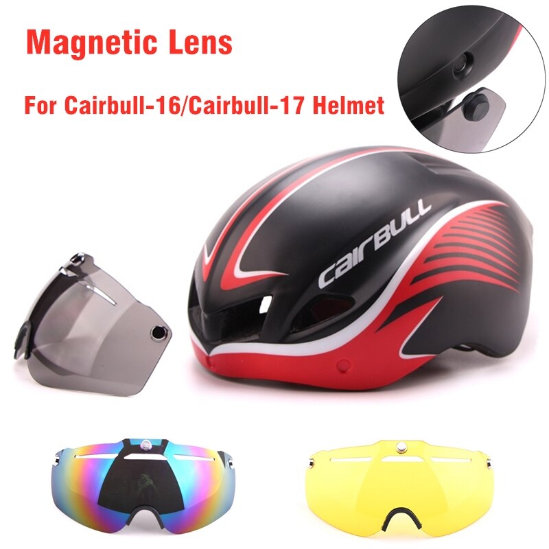 Cairbull Aero Helmet Lens for Road Cycling and TT Helmets BIKE FIELD