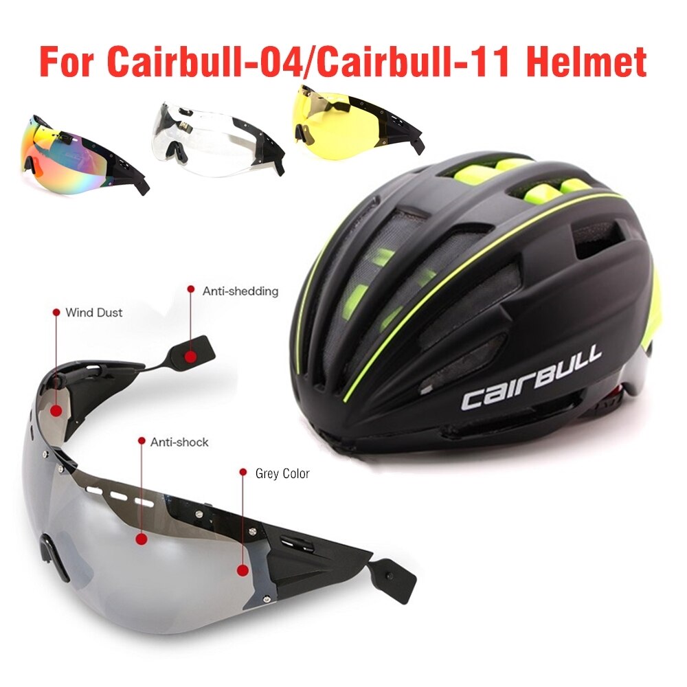 Cairbull Aero Helmet Lens for Road Cycling and TT Helmets BIKE FIELD