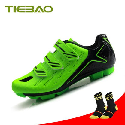 Breathable Cycling Shoes for Men: MTB SPD Bicycle Shoes with Self-Locking Design BIKE FIELD