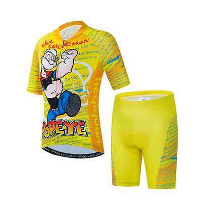 Summer Cycling Jersey Set for Kids BIKE FIELD