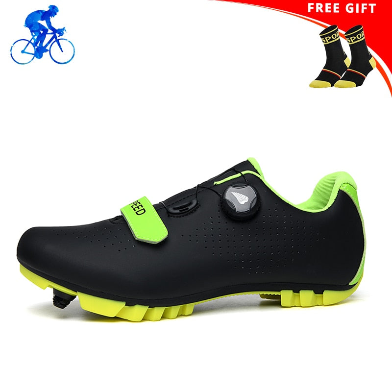 Self-Locking Mountain Bike Shoes: Men's & Women's Cycling Sneakers for Racing and Spinning BIKE FIELD