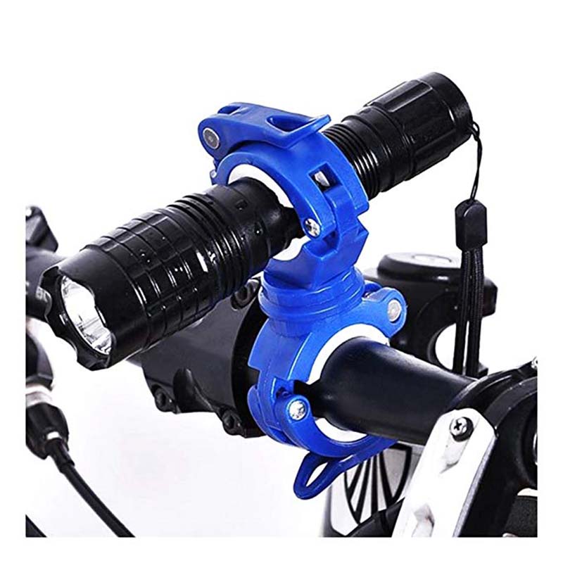 360° Rotation Flashlight Mount Holder for Bikes - Secure and Versatile BIKE FIELD