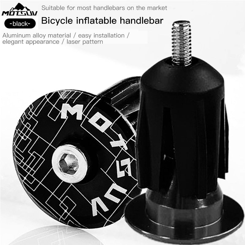 Aluminum Alloy Handlebar End Plugs for Road and Mountain Cycling BIKE FIELD