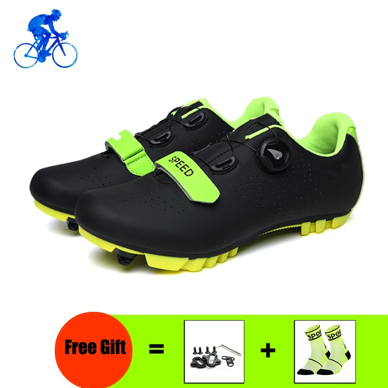 Self-Locking Mountain Bike Shoes: Men's & Women's Cycling Sneakers for Racing and Spinning BIKE FIELD