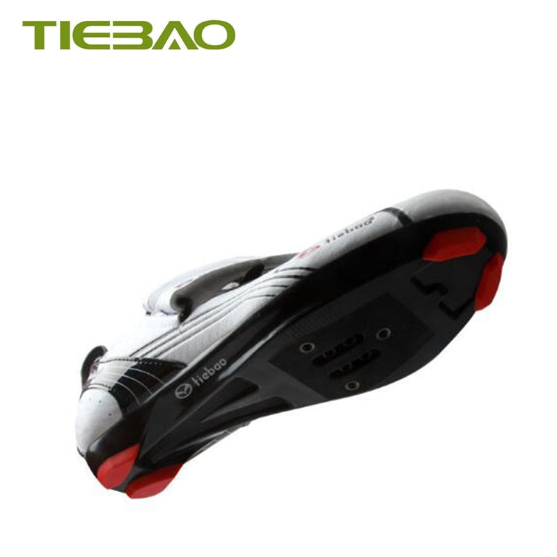 Triathlon Cycling Shoes: SPD-SL Pedals, Self-Locking Design for Breathable Road Riding BIKE FIELD