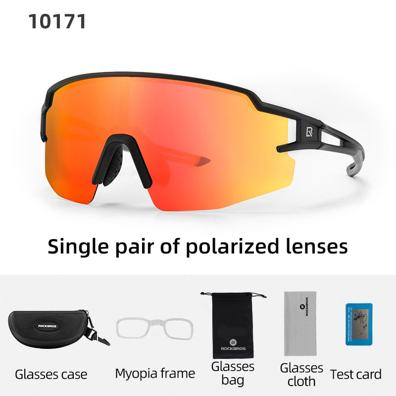 Ultra-light Polarized Cycling Glasses – MTB and Road Bike Sunglasses BIKE FIELD