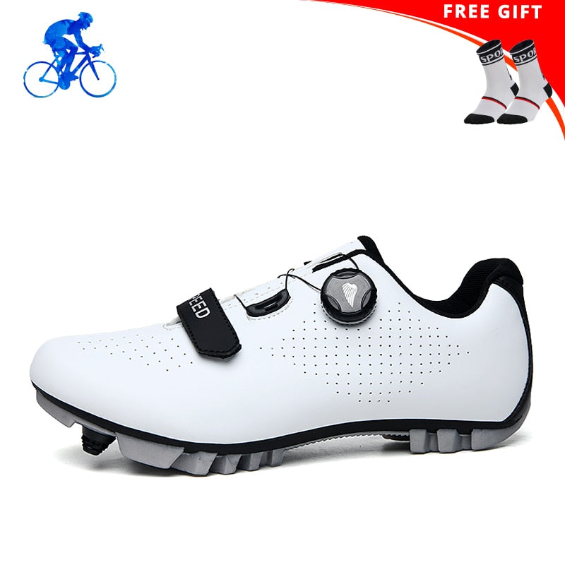 Self-Locking Mountain Bike Shoes: Men's & Women's Cycling Sneakers for Racing and Spinning BIKE FIELD