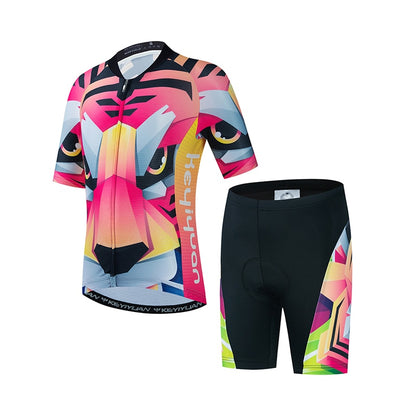 Summer Cycling Jersey Set for Kids BIKE FIELD