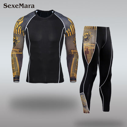 Men's Thermal Underwear Sets BIKE FIELD