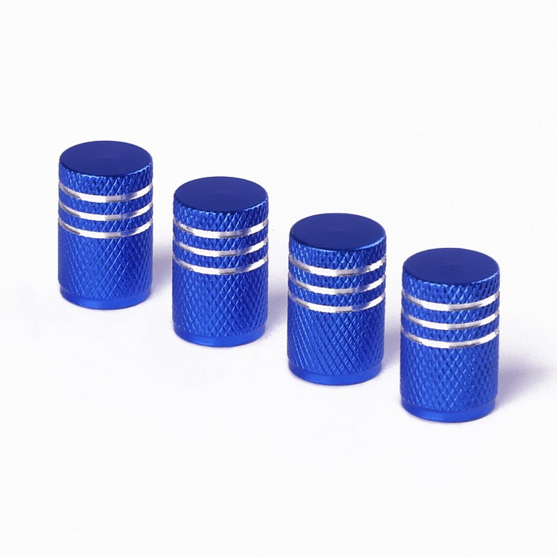 4PCS Aluminum Alloy Bike Valve Caps BIKE FIELD