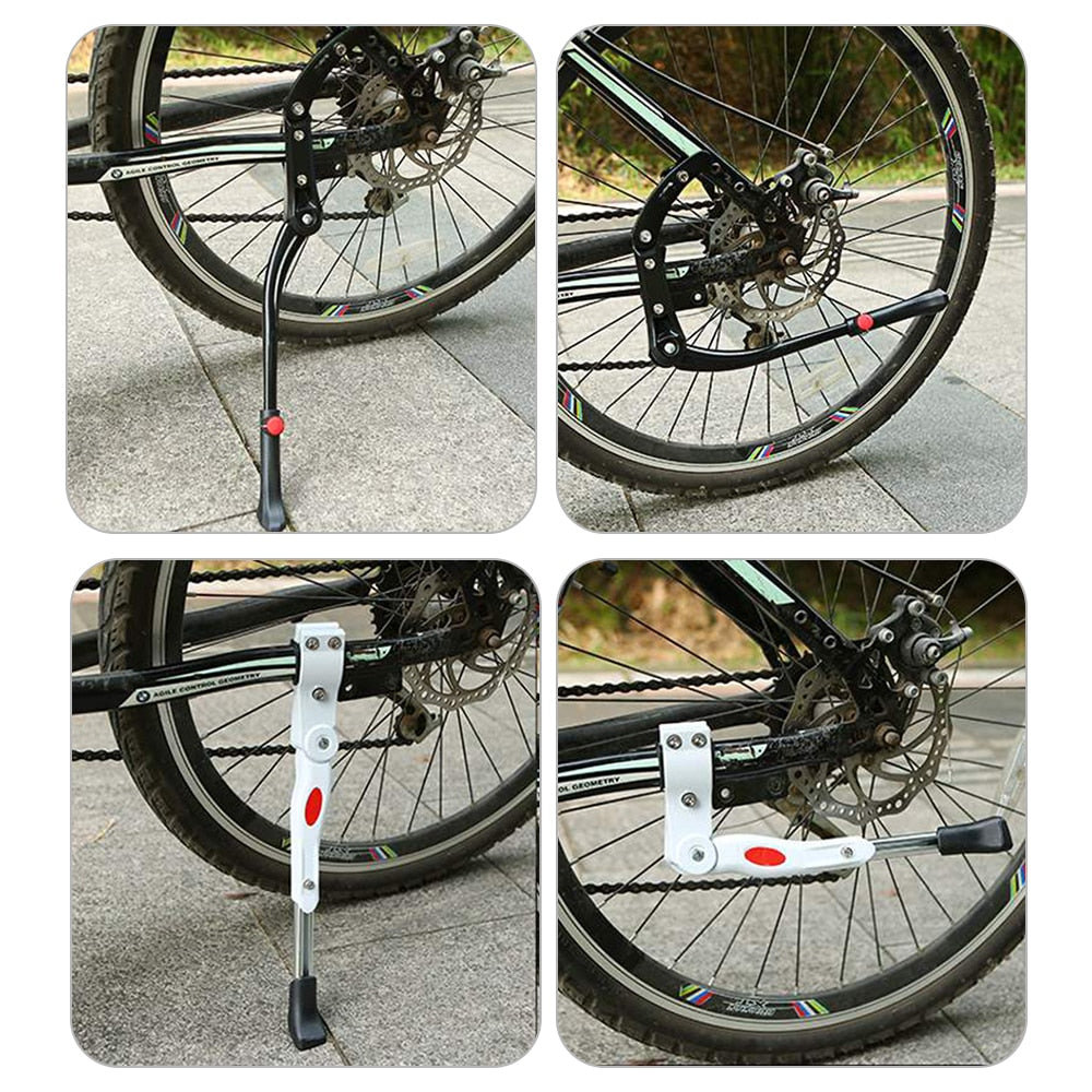 Stable Parking with Adjustable Bicycle Footrest Kickstand BIKE FIELD