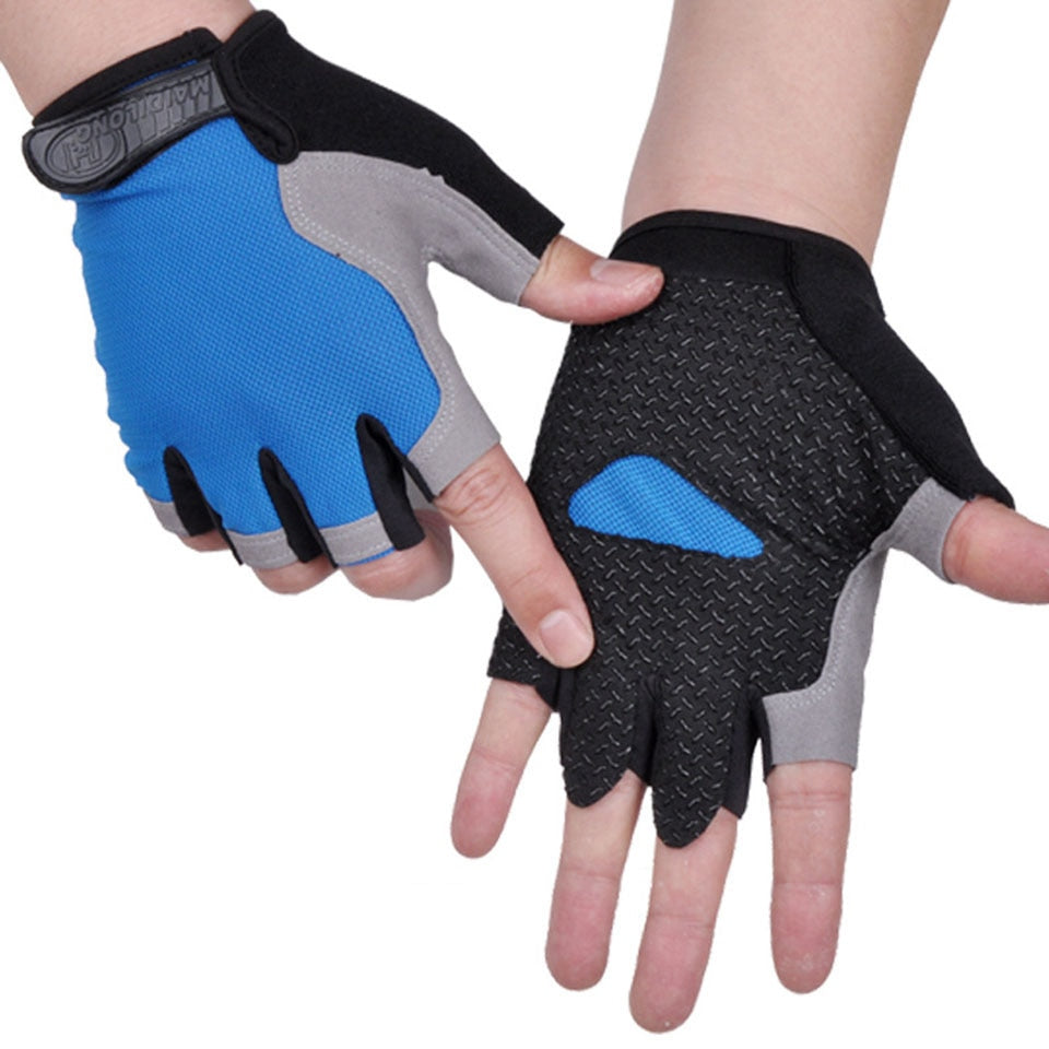 Breathable Half Finger Cycling Gloves for Men and Women - Anti-slip and Anti-sweat BIKE FIELD