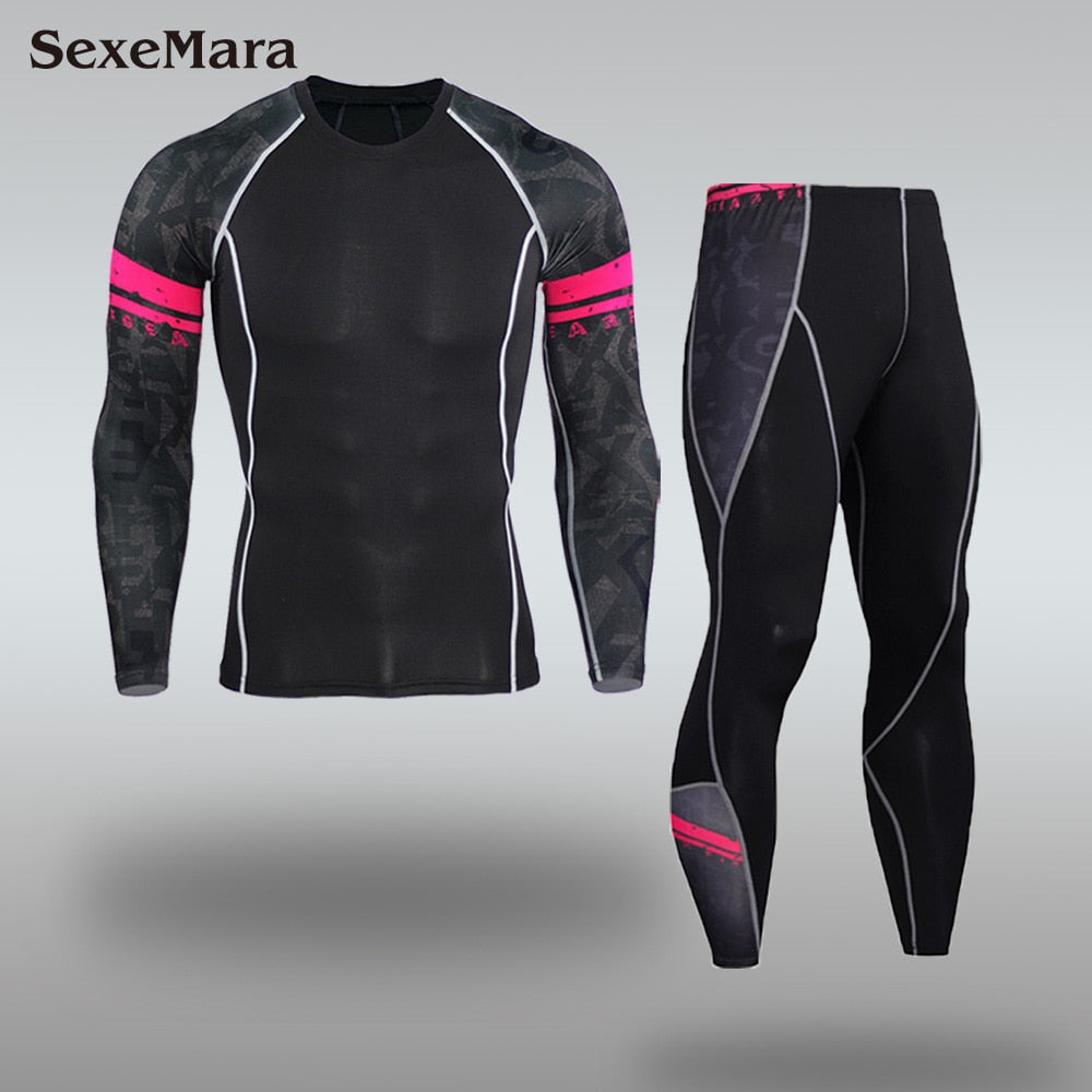 Men's Thermal Underwear Sets BIKE FIELD