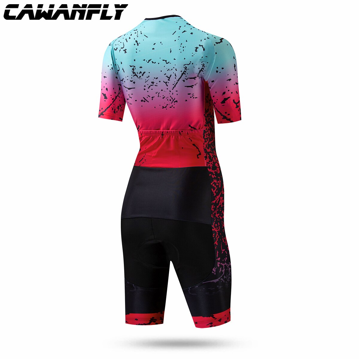 Race-Ready Chic: Short Sleeve Cycling Jersey Set with Gel Pad" BIKE FIELD