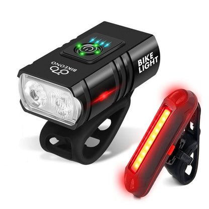 Bicycle Light T6 LED Front USB Rechargeable - 1000LM Bike Headlight BIKE FIELD