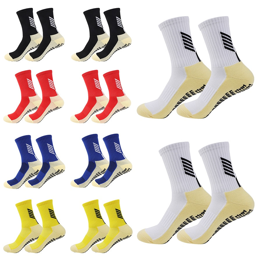 10 Pairs Athletic Non-Slip Soccer Socks for Men and Women BIKE FIELD