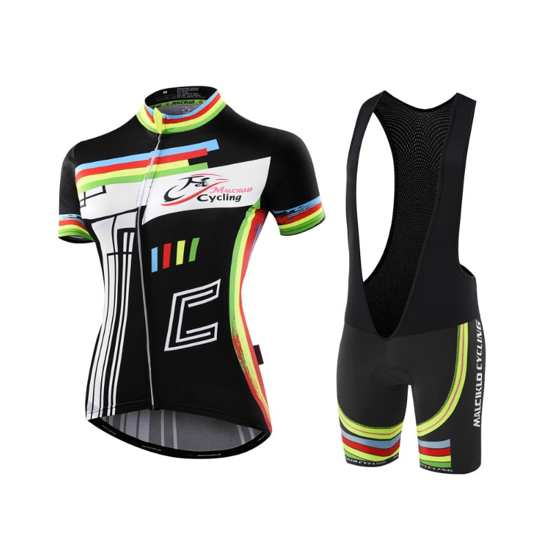 Summer Women's Cycling Jersey: Slim Fit, Breathable Fabric BIKE FIELD