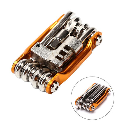 10-in-1 Bicycle Repair Multi-tool Kit: Hex, Spoke Wrench, Screwdriver BIKE FIELD